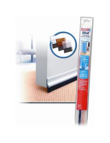 BURLETE PVC BAJO PUERTA BLANCO 5433