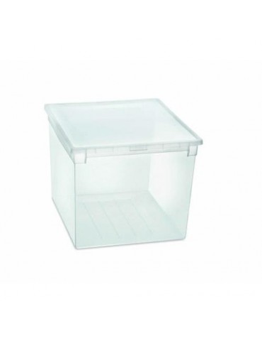 CAJA ORDENACION LIGHT BOX XXL 50 L. TRANSPARENTE