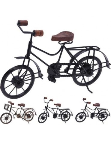 BICICLETA METAL DECORATIVA NEGRA 36CM A78100000