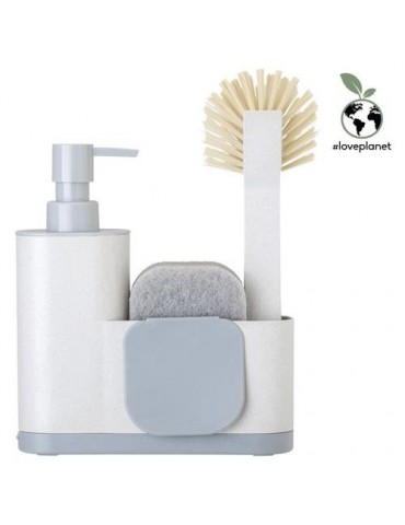 SET FREGADERO MONOBLOC CON DOSIFICADOR DE JABON