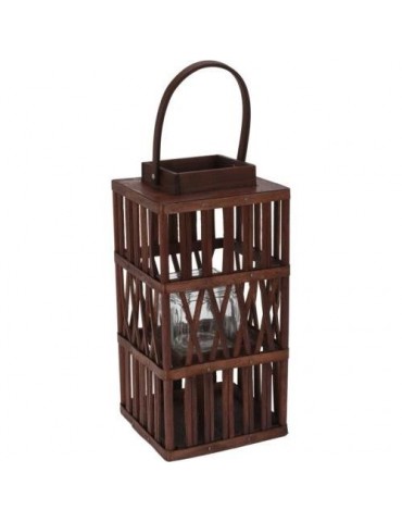 LINTERNA FAROL MADERA 38CM AAE325750
