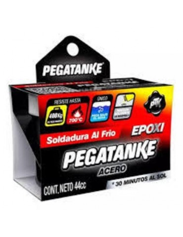 PEGAMENTO EPOXICO PEGATANKE ACERO 34ML