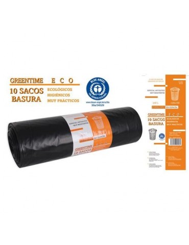 ROLLO 10 BOLSAS BASURA 120X150 G-200 240L ECO