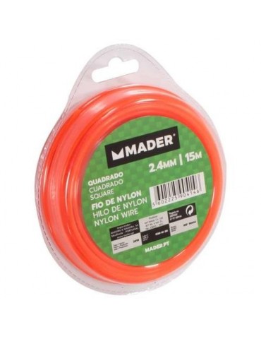 HILO NYLON CUADRADO 2.4MM 15M 90414