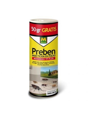 PREBEN ESPOLVOREO TALQUERA 250 GRAMOS