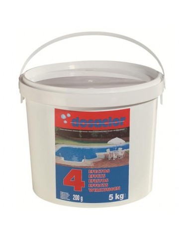 CLORO 4 EFECTOS TAB. 250 GRS. 5KG DOSACLOR