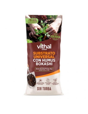SUBSTRATO UNIVERSAL RHIZOSPHERE SIN TURBA 20L