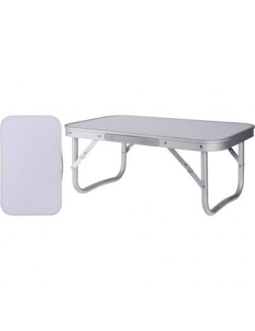 MESA PLEGABLE CAMPING  BLANCA  56x34x24CM