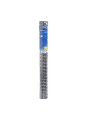 ROLLO MALLA SOLDADA GALVANIZADA 13X13MM 5MX100CM