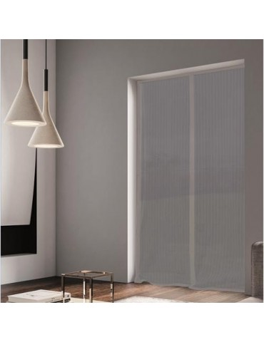 MOSQUITERA MAGNETICA PARA PUERTA 120X240 GRIS