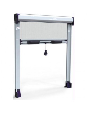 KIT MOSQUITERA ENROLLABLE VERTICAL 100X150 BLANCA