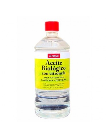 ACEITE BIOLOGICO P/ANTORCHAS CON CITRONELA 1L 323
