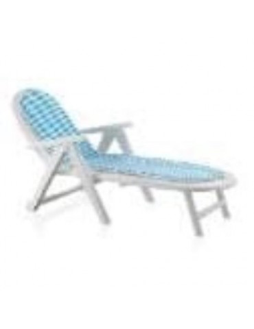 TUMBONA CAIMAN BLANCA CON COJIN 42608