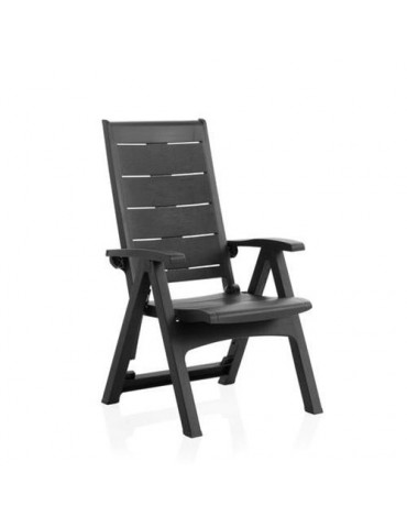 SILLON MULTIPOSICIONES LEGNO ANTRACITA RESINA 5533