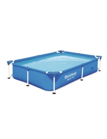 PISCINA INFANTIL RECTANGULAR STEEL PRO BESTWAY