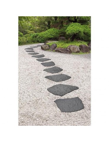 LOSETA EXTERIOR IMITAC PIZARRA 53,5X44X2,3CM GRIS