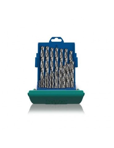 BROCAS HSS-G RECTIFICADA EST.-19 PIEZAS +LINTERNA