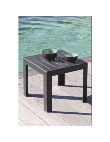 MESA MIAMI 40X40CM ANTRACITA 53001002