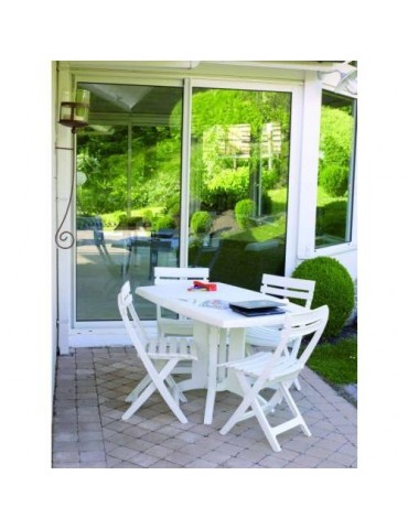 MESA VEGA 118 BLANCA  72X118X77CM 52149004