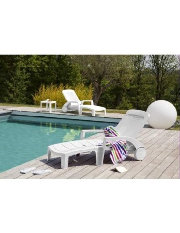TUMBONA FIDJI BLANCA 28X73X187CM. 44041004