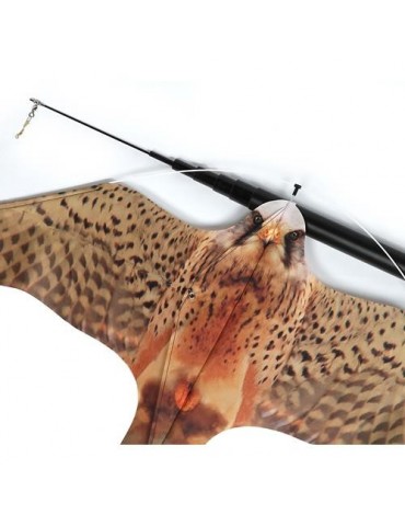 ESPANTAPAJAROS HALCON + MASTIL TELESCOPICO 5M.
