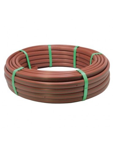 TUBERIA 16 MM DE POLIETILENO COLOR MARRON 25M
