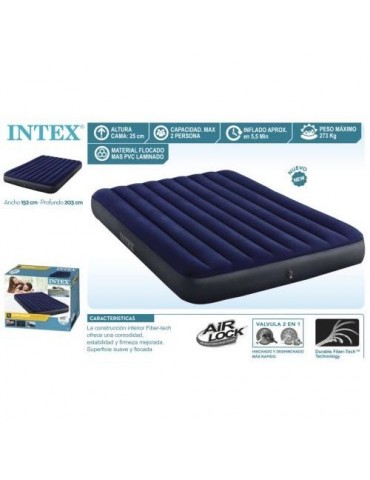 CAMA HINCHABLE 152X203X25CM CLASSIC DOWNY 64759
