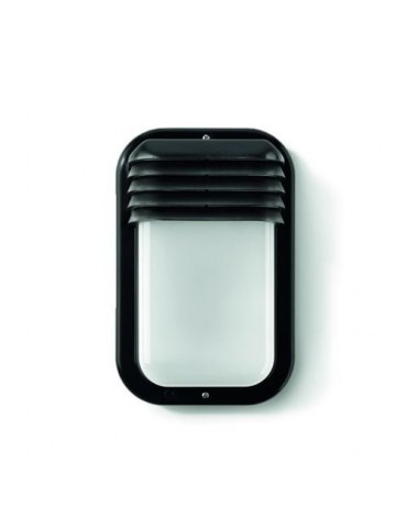 APLIQUE ECOLED VERTICAL E27 18 W. NEGRO 4415G