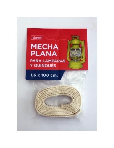 MECHAS PLANAS PARA QUINQUES 1,6X100CM.  63016