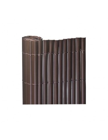 CAÑIZO MEDIA CAÑA PLASTICANE PVC 2X3M MARRON