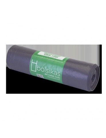 BOLSA BASURA INDUST.85X105 G-140 GRIS 100L (R-10)
