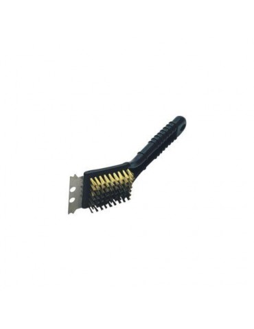 CEPILLO PLASTICO PARA BARBACOA 2 EN 1