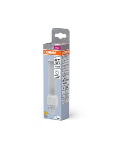 LAMPARA LED DULUX D26 EM 9W 830 G24D-3 FRIA