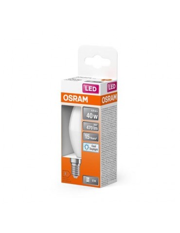 BOMBILLA LED VELA 4.9W/865 E14 FRIA