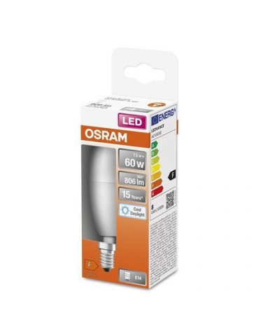 BOMBILLA LED VELA 7W/865 E14 FRIA
