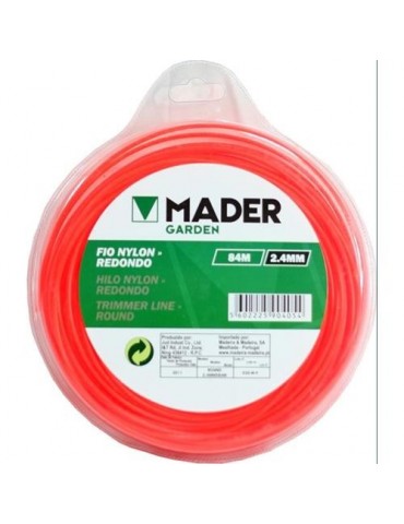 HILO NYLON REDONDO 2,4 MM. 84 M. 90405