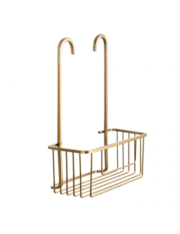 CESTILLO C/COLGADOR GRIFO ALUMINIO ORO 6604429