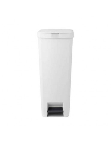 CUBO DE PEDAL 40 LITROS BLANCO 800009