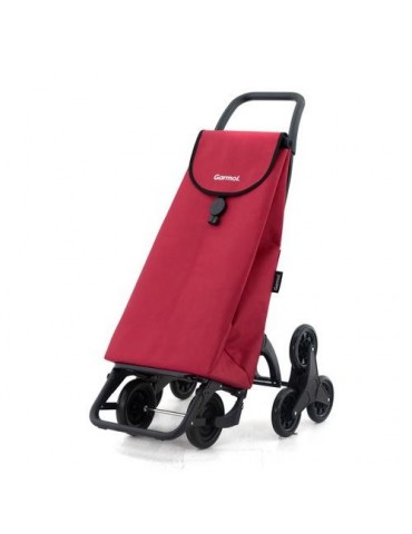 CARRO COMPRA ESCALERAS TRAVEL ROJO 55L G53X3