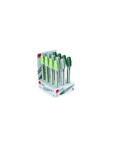 PINZA CON PUNTA DE SILICONA 23CM SURTIDO 695623