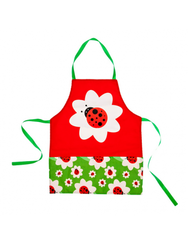 DELANTAL LADYBUG KIDS 7690