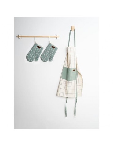 SET3 PCS DELANTAL Y 2 MANOPLAS REC OKAPI