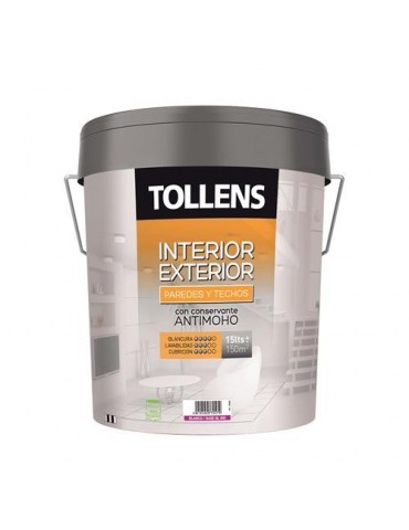 PINTURA PLASTICA INTERIOR EXTERIOR BLANCO 15L