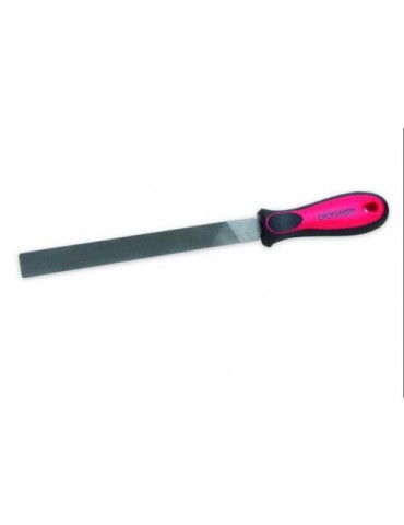LIMA PLANA 250MM MANGO BIMATERIAL GRANO ENTREFINO