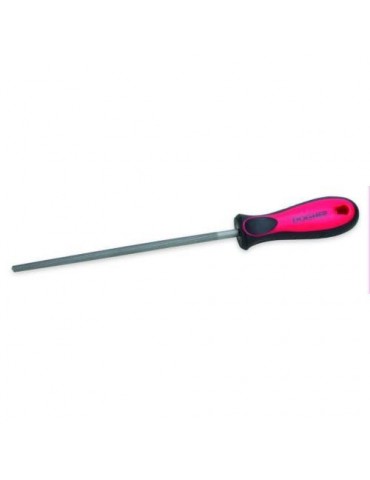 LIMA REDONDA 200MM MANGO BIMATERIAL GRANO ENTREF.