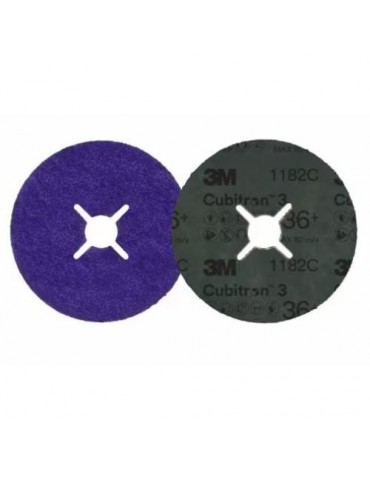 DISCO FIBRA CUBITRON 3 1187C 60+ 125X22MM 3M