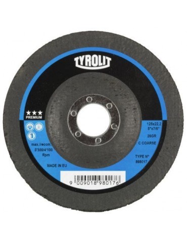 DISCO DE LIMPIEZA 28 VL GR 125X22,2 898017