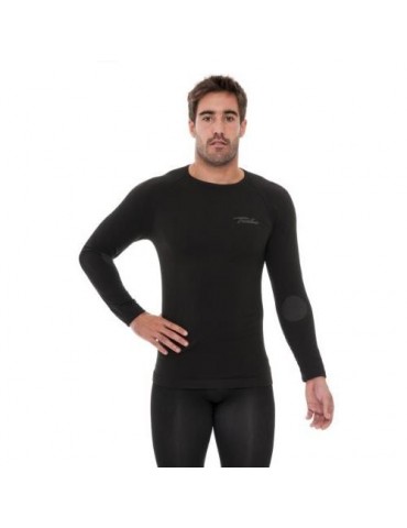 CAMISETA THERMOLITE MANGA LARGA NEGRO L