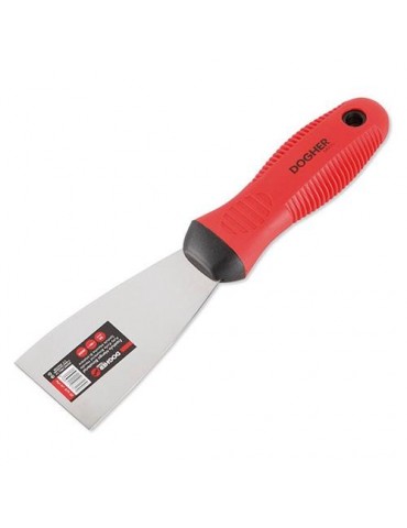 ESPATULA INOX. MANGO BIMATERIAL 100MM