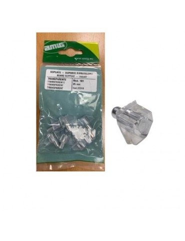 SOPORTE PLASTICO TRANSPARENTE 161 (BL-5)